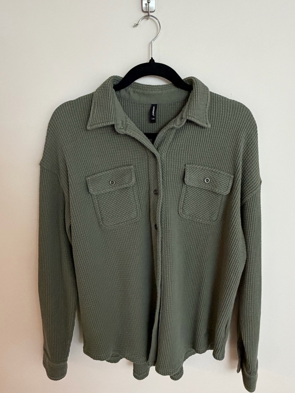 Lazypants Women's Waffle Shirt Size Large